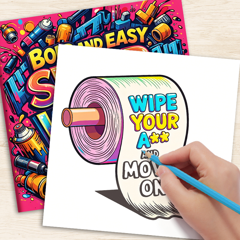 Adult Coloring Book with Witty - đánh giá và giá Adult Coloring Book Stress Relief