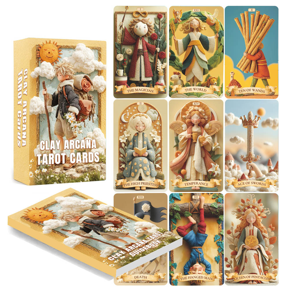 78 Tarot Cards Set, 13x8 Cm Th - đánh giá và giá Tarot Deck With Guidebook